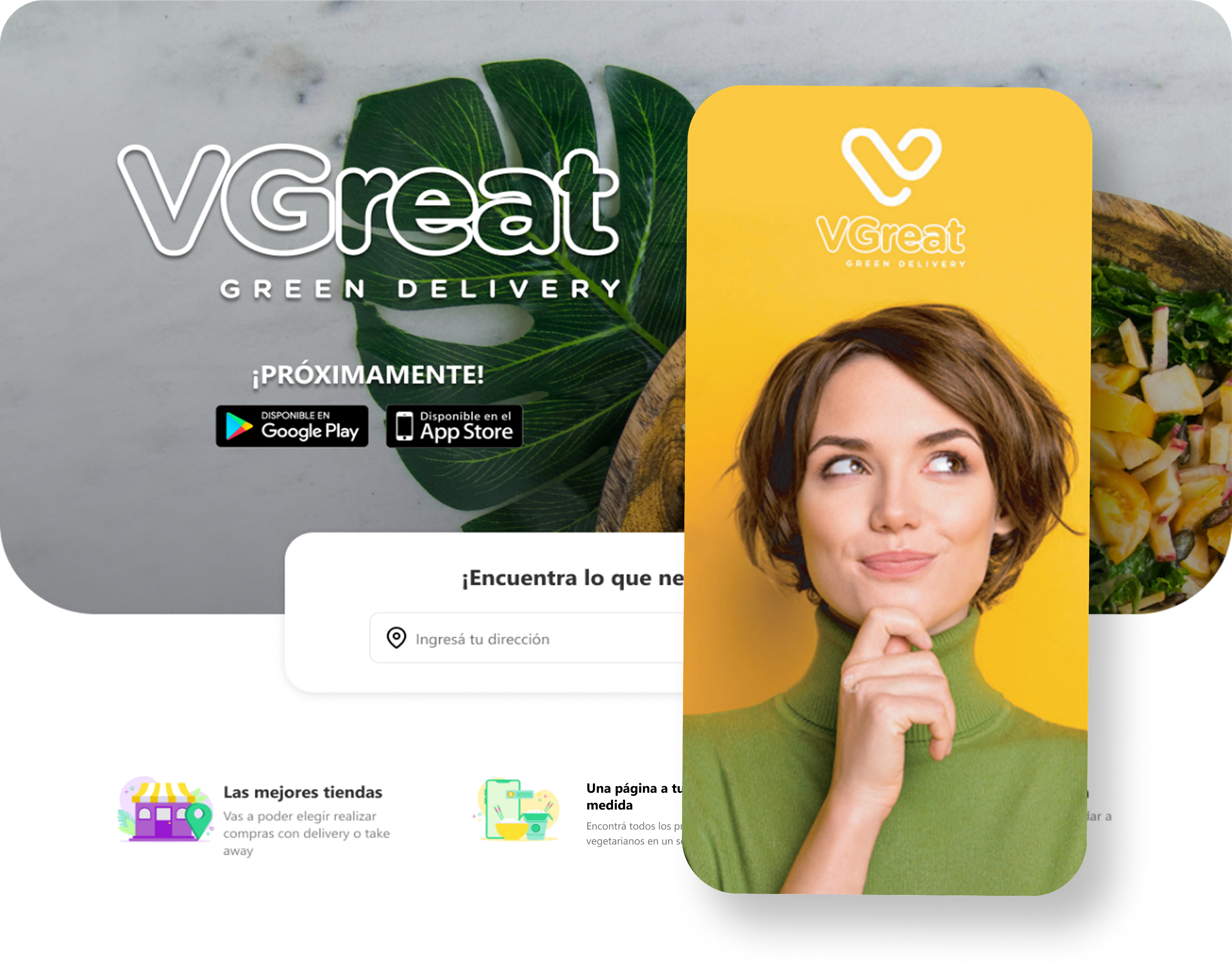 Mobile website example